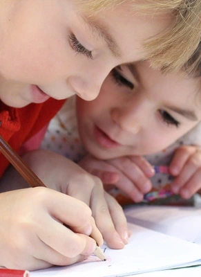 Children Engaged At The Archetype Project