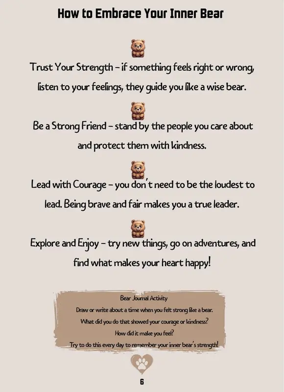 Embrace Your Inner Bear at The Animal Archetype Project